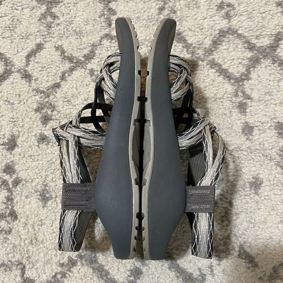 Chaco ZX/2 Classic Hiking Sport Sandals Women's Gray Nylon - US 8 Beach - Picture 4 of 8